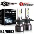 thumbnail image 1 of For Honda Pilot 2003 2004 2005 LED Headlight Bulbs H4/9003 High and Low Beam 2PCS, 1 of 13