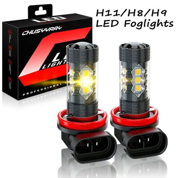 For Honda Pilot 2006-2018 - 2pc H11 4500K Golden Yellow LED Fog Driving Light Bulbs Kit
