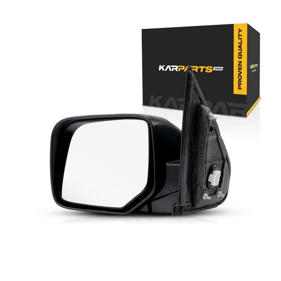 For Honda Pilot 2009-2015 Door Mirror Driver Side | Power | Non-Heated | Textured | Replacement For 76258SZAA01ZA | HO1320265