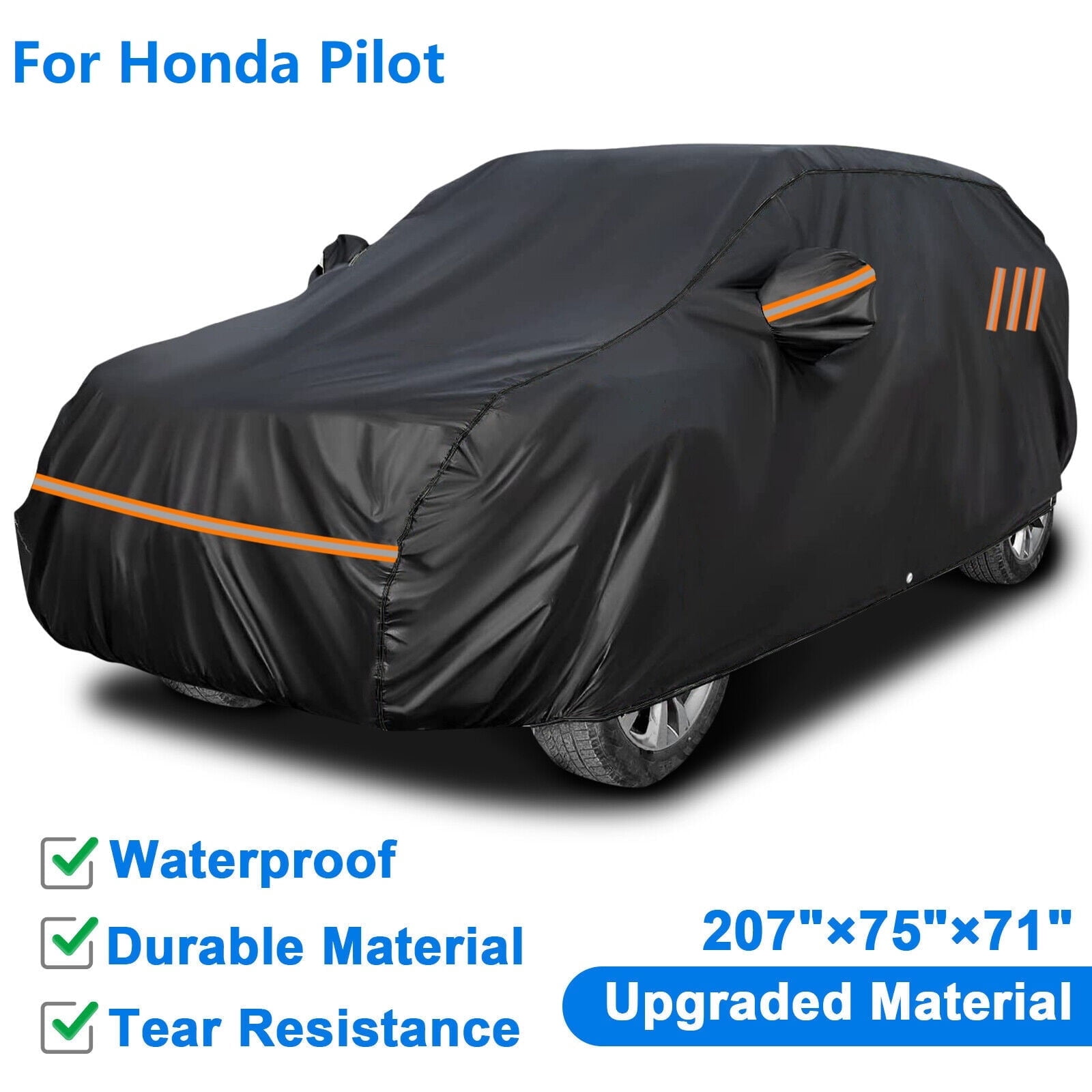 Aazon.co: Kaye 7 Layers SUV Car Cover Custo Fit for Honda Pilot (2008-2025) Waterproof All