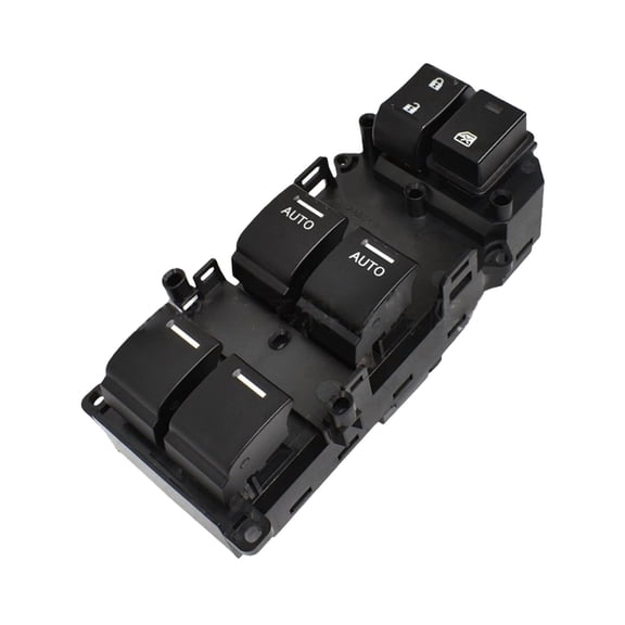 For Honda Pilot EX EX-L 2008-2015 Master Power Window Switch Control Button, Front Left Driver Side Power Window Replcaement 35750-SZA-A31-black