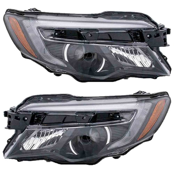 For Honda Pilot Ridgeline Pair Headlights - BuyAutoParts