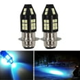 thumbnail image 1 of For Honda RANCHER 350 2x4 2000-2003 LED Motorcycle Headlight Bulbs H6M Hi-Lo Beam P15D ATV 8000K Ice Blue, 1 of 10