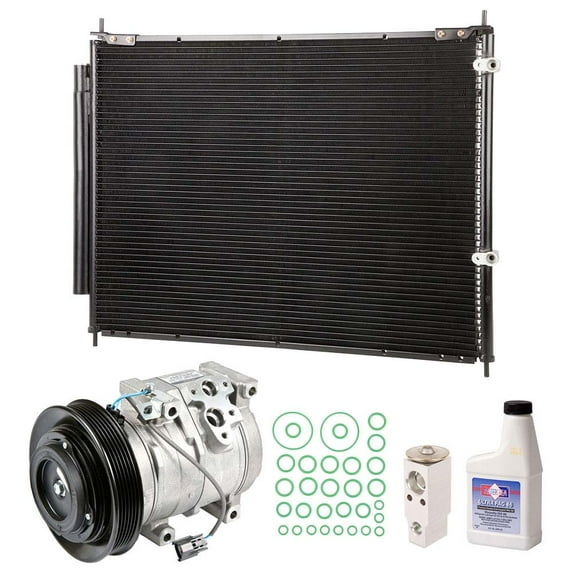 For Honda Ridgeline 2007 2008 OEM AC Compressor w/ A/C Repair Kit - BuyAutoParts