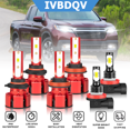thumbnail image 1 of For Honda Ridgeline 2017-2020 LED Headlights Combo 9005+H11 High Low Beam + H11 Fog Light Conversion Kit 6Pcs, 1 of 14