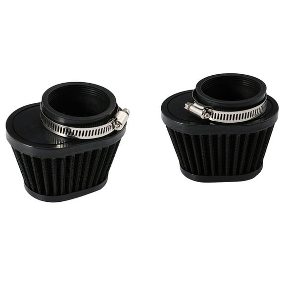 For Honda Shadow 750 VT750C2 - 2-Pack 51mm Black Air Filters