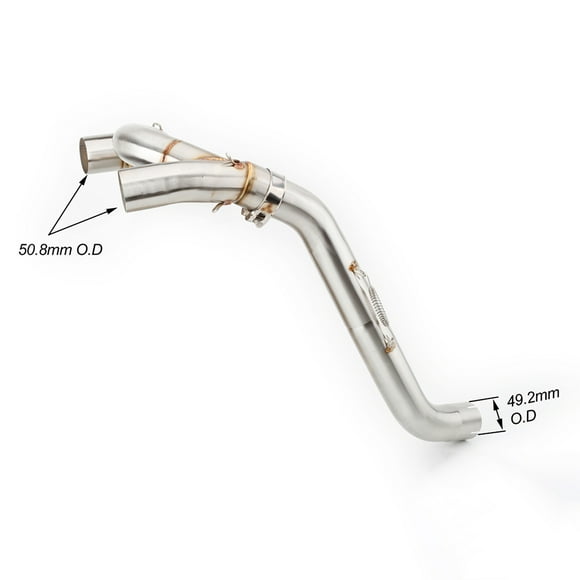 For Honda VFR 800 2002 to 2013 VFR800 VTEC RC46 / ABS Escape Motorcycle Exhaust Muffler Link Pipe Slip-on