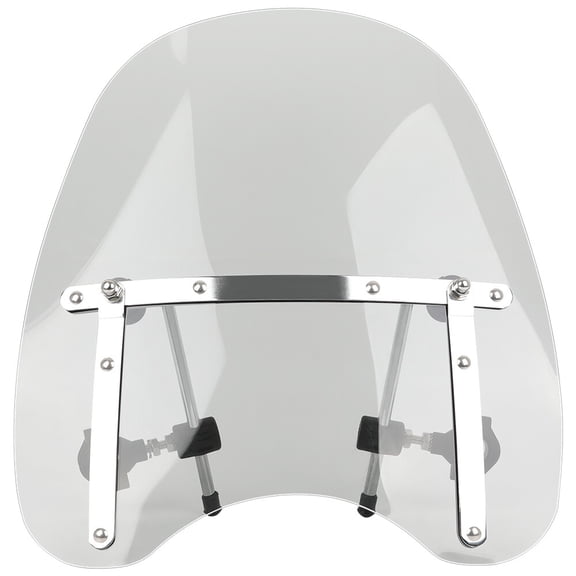 For Honda VTX 1300 1800 18''x16" Smoke Windshield Windscreen 7/8'' 1'' Handlebar