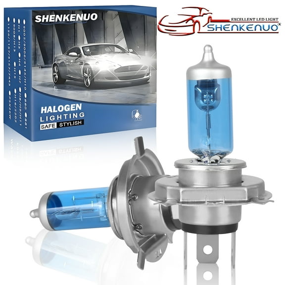 For Honda Valkyrie 1500 1800 Halogen Motorcycle Headlight Hi/Lo Beam Warm White Bulbs,9003 / H4 / HB2