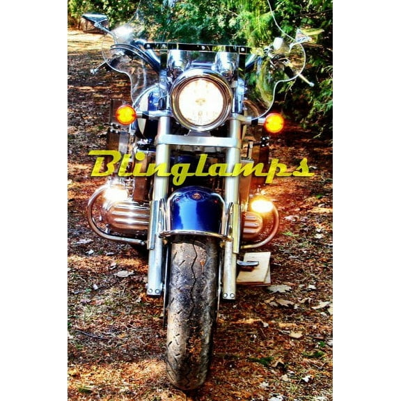 For Honda Valkyrie GL 1500 GL1500 GL1500C F6 Driving Lamps White Lights