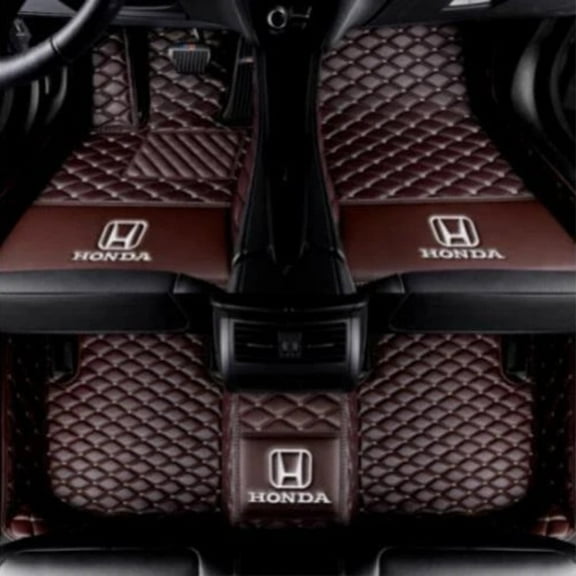For Honda all  Luxury Waterproof Carpets Car Floor Mats