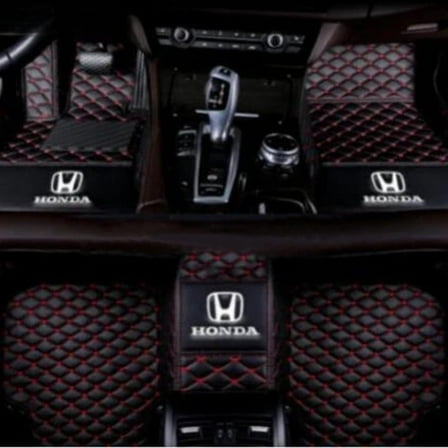 For Honda all  Luxury Waterproof Carpets Car Floor Mats
