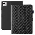 thumbnail image 1 of for Honor Pad X9 Pro 2025/Honor Pad X9A 11.5 inch Case, Rhombus Pattern Multiple Viewing Angles Stand Slim Folio Cover (Black), 1 of 6