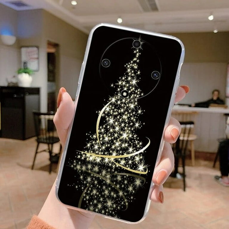 For Honor X9a Magic5 Lite 5G Merry Christmas Case Soft TPU Happy New Year  Cartoon Deer Funda For Honor Magic 5 Lite Transparent 