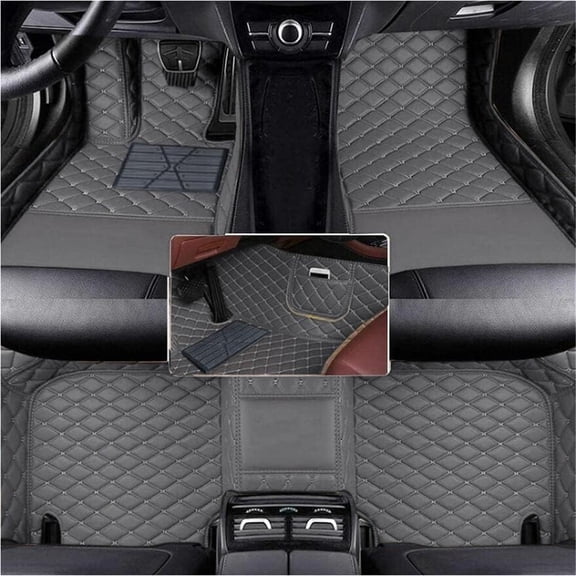 For Hummer H3 2006-2010 Car Floor Mats Cargo Liners Luxury Waterproof Carpets