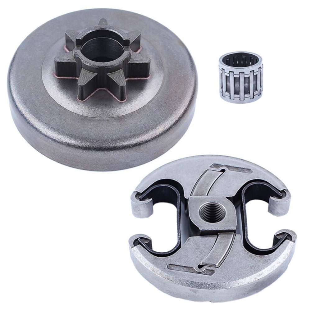 Clutch Drum Oil Pump Kit For Husqvarna 455 460 Rancher Chainsaw – Includes Needle Bearing, Worm Gear & Oil Line
