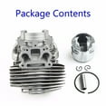 thumbnail image 1 of For Husqvarna 555 560 560XP 562 Jonsered Cs2258 Cs2260 Cylinder Assembly (46mm), 1 of 2