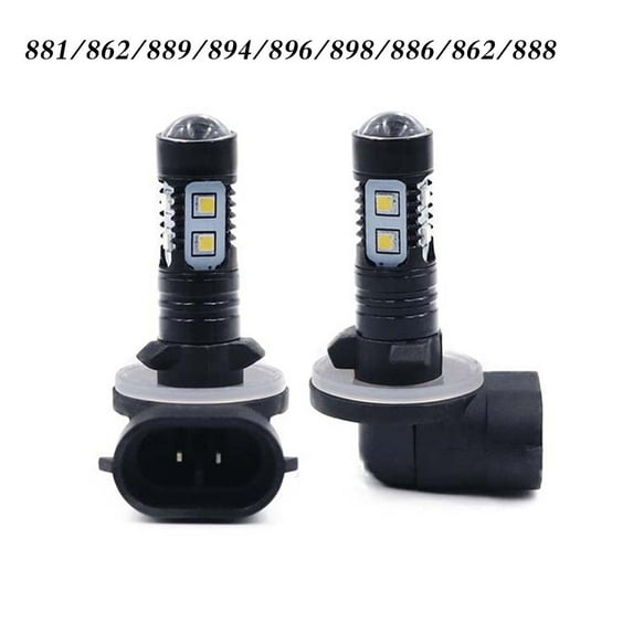For Hyundai Accent 2000-2018 Elantra 2006-2018 881 LED Fog Light Drving Bulbs 6000K White