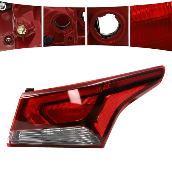 For Hyundai Accent 2018 2019 2020 Halogen Tail Light Assembly Rear Brake Stop Lamp Red Housing Right Passenger Side