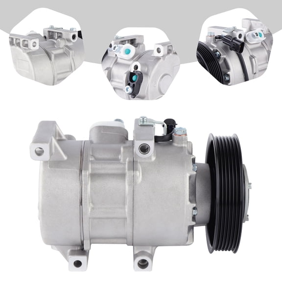 For Hyundai Accent & Kia Rio 1.6L 2012 2014-16 CO 20765C AC Compressor A/C Air Compressor with Clutch