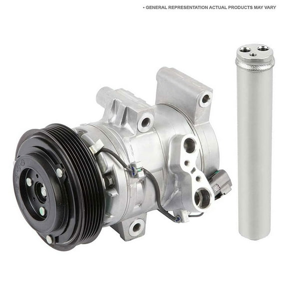 For Hyundai Accent OEM AC Compressor w/ A/C Drier - BuyAutoParts