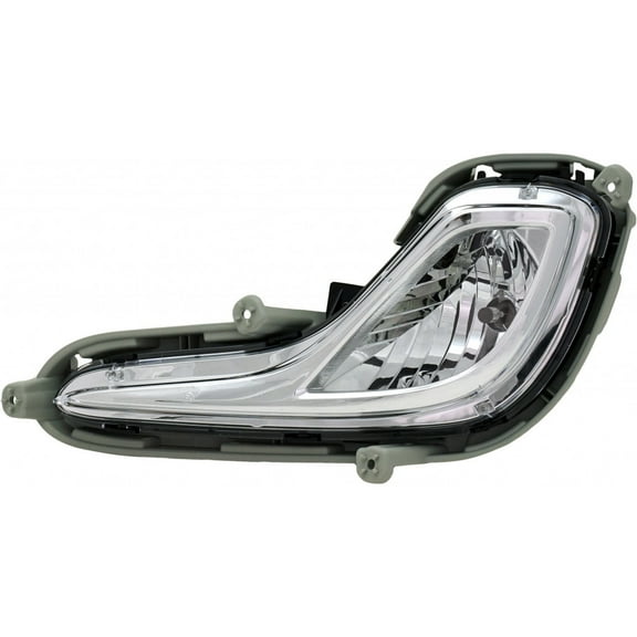 For Hyundai Accent Sedan/Hatchback 2012-2016 Fog Light Assembly Driver Side | DOT Certified HY2592139N