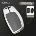 thumbnail image 1 of For Hyundai E 3/4 button key case Ix35 Ix45 I10 I30 I40 Tucson Santa Rena Sonata Elantra Creta Key Case Zinc alloy Car Key Cover, 1 of 26