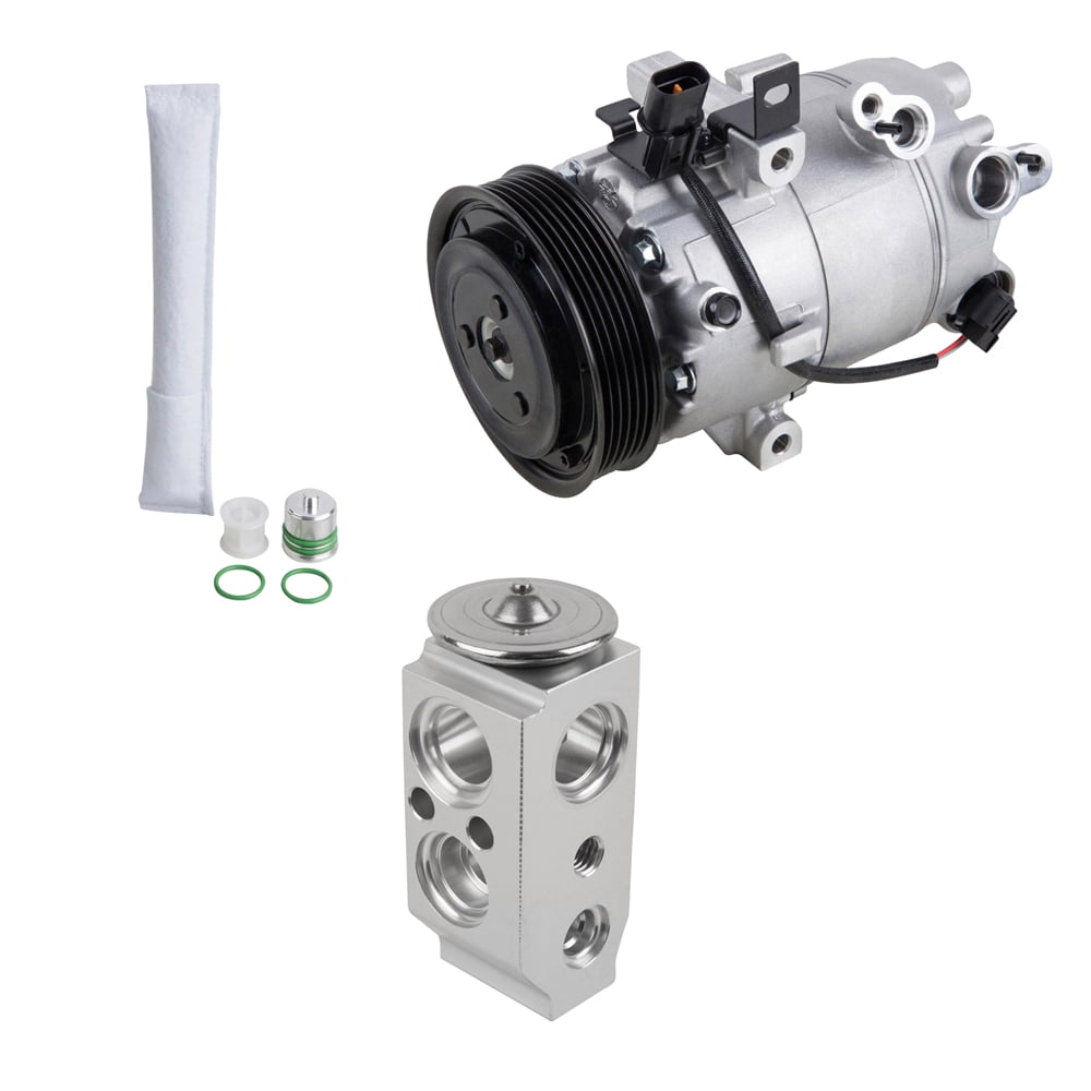For Hyundai Elantra 2014 2015 2016 2017 AC Compressor w/ A/C Repair Kit ...