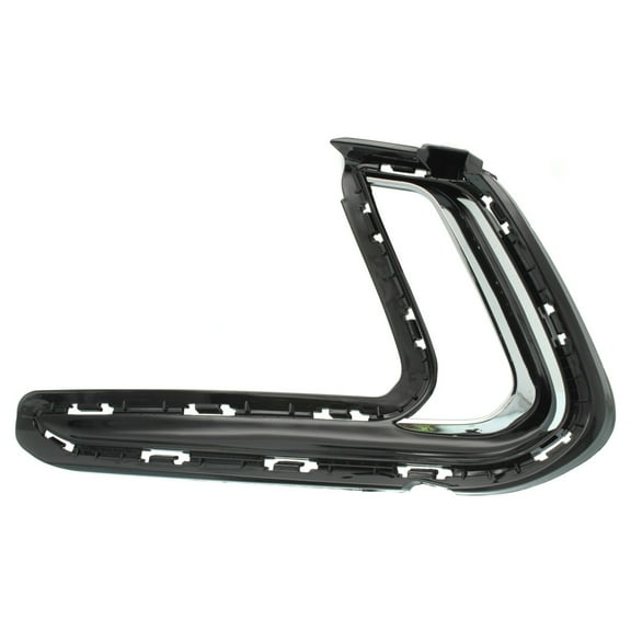 For Hyundai Elantra 2017 2018 Bumper Trim Driver Side | Front | Outer | With Daytime Running Light | Primed | Replacement For HY1038126 | 86563F3400