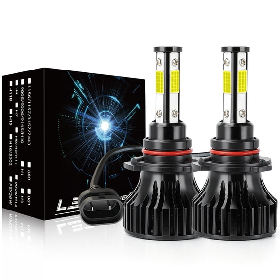 For Hyundai Elantra 2019 2020 - 6000K 9005 LED Headlight High/Low Beam Bulbs 2PC
