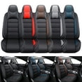 thumbnail image 1 of FANOTEK Black & Red, Waterproof, Cushioned, Front Rear Seat Covers, 5 Pieces, 1 of 14