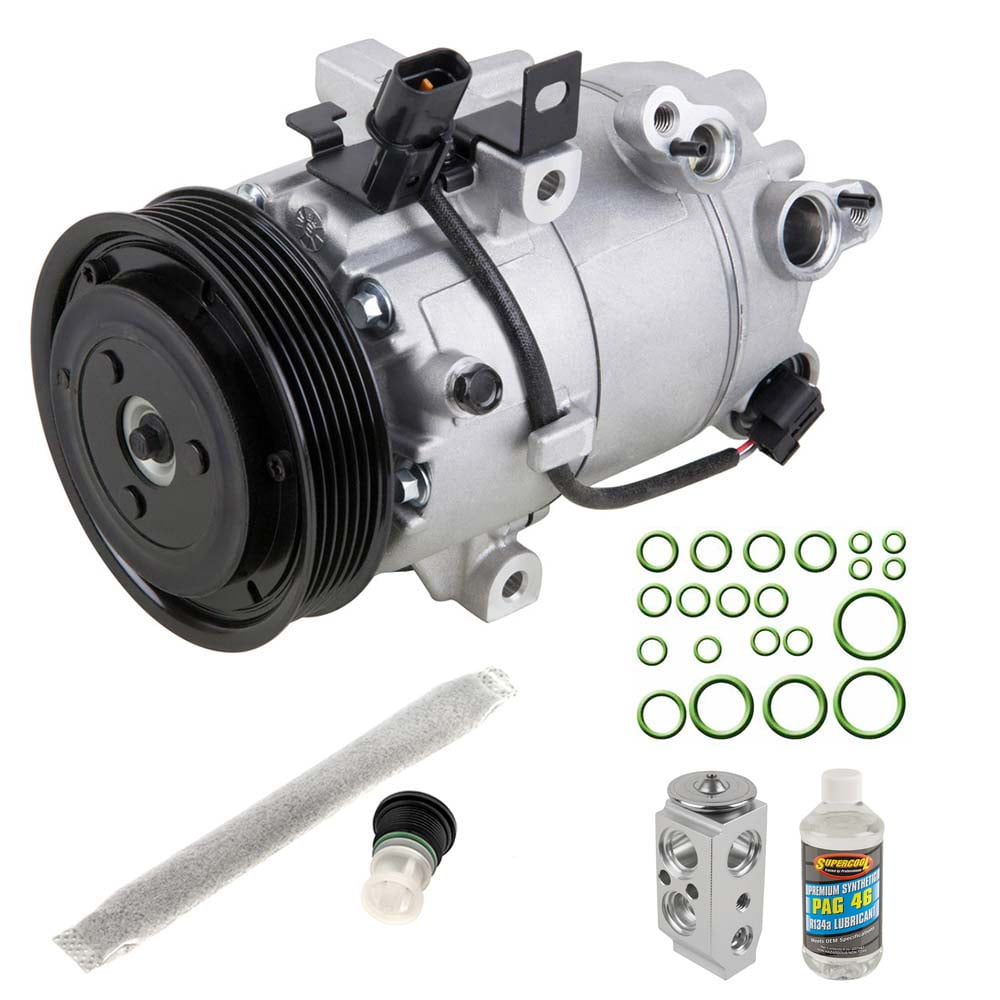 For Hyundai Elantra GT & Kia Forte OEM AC Compressor w/ A/C Repair Kit ...