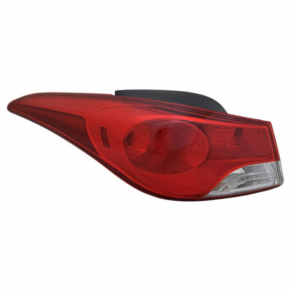For Hyundai Elantra Sedan Tail Light 2011 2012 2013 Outer Driver Side | CAPA | For HY2804119 | 92401-3Y000