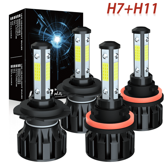 For Hyundai Genesis 2009-2013 - NSDXCT 6000K LED Headlight High/Low Beam 4x Bulbs Kit