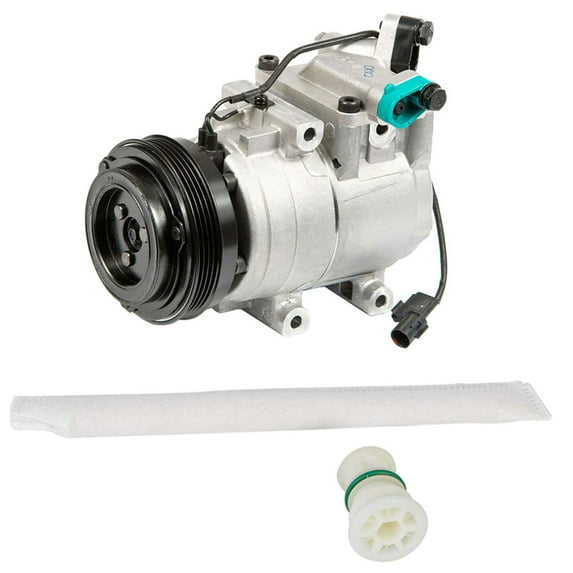 For Hyundai Genesis 2015 2016 AC Compressor & A/C Drier - BuyAutoParts