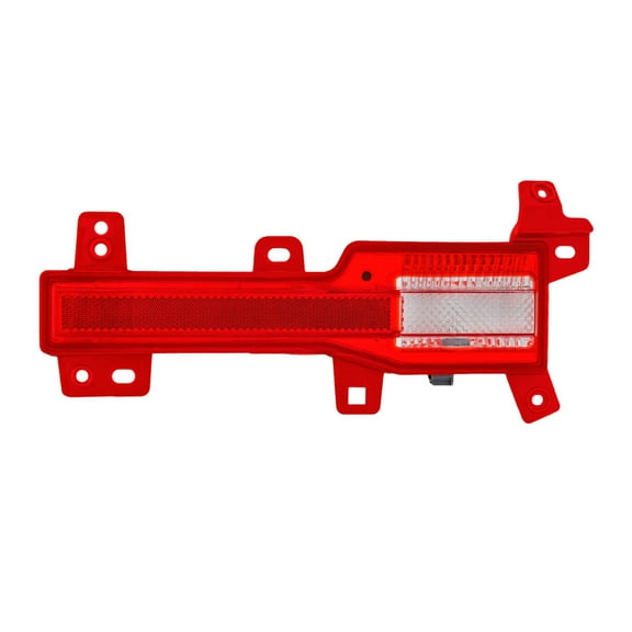 For Hyundai Santa Cruz 2022 2023 2024 Bumper Reflector Passenger Side | CAPA | Clear & Red Lens | Replacement For HY1185129 | 92406-K5000