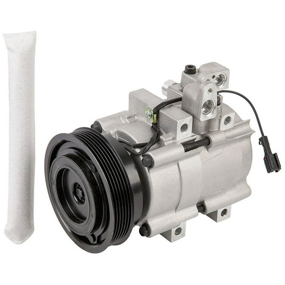 For Hyundai Santa Fe 2001-2006 AC Compressor w/ A/C Drier - BuyAutoParts