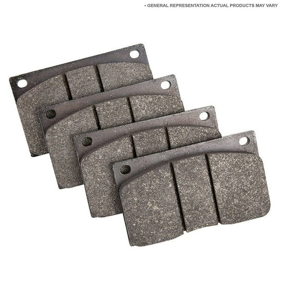 For Hyundai Santa Fe 2007 2008 2009 Rear Brake Pads - BuyAutoParts