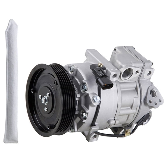 For Hyundai Santa Fe 2017 AC Compressor & A/C Drier - BuyAutoParts
