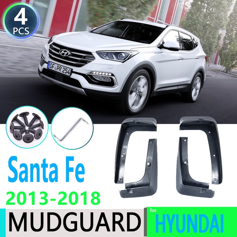 For Hyundai Santa Fe ix45 2013 2018 DM 2014 2015 2016 2017 Car Fender Mudguard Mud Flaps Guard Splash Flap Car Accessories
