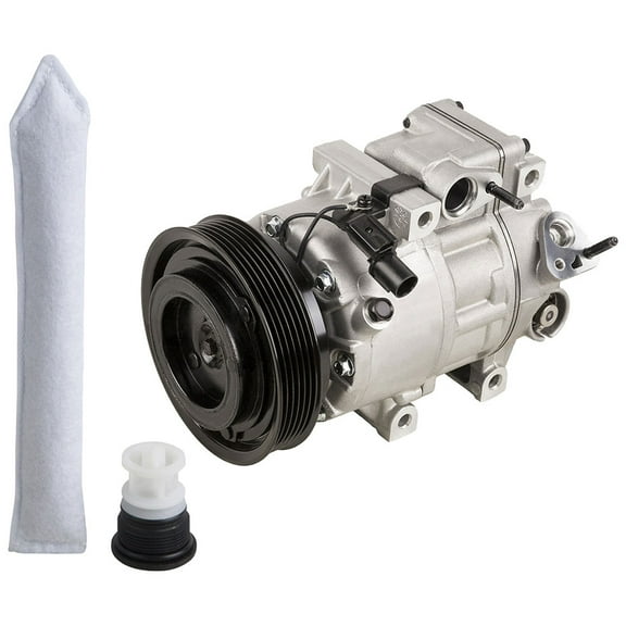 For Hyundai Sonata 2009 2010 OEM AC Compressor w/ A/C Drier - BuyAutoParts