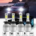 thumbnail image 1 of For Hyundai Sonata 2011-2014 Headlights,H7 LED High/Low Beam 4pcs, 1 of 9