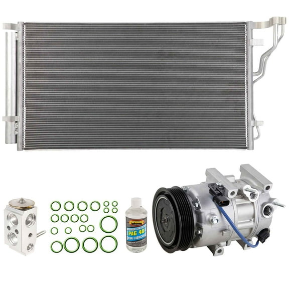 For Hyundai Sonata 2011 A/C Kit w/ AC Compressor Condenser & Drier - BuyAutoParts