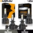 thumbnail image 1 of For Hyundai Sonata 2013-2014 LED Headlight Bulbs H7+H7 Hi/Lo Beam White 6000K 4pcs, 1 of 12