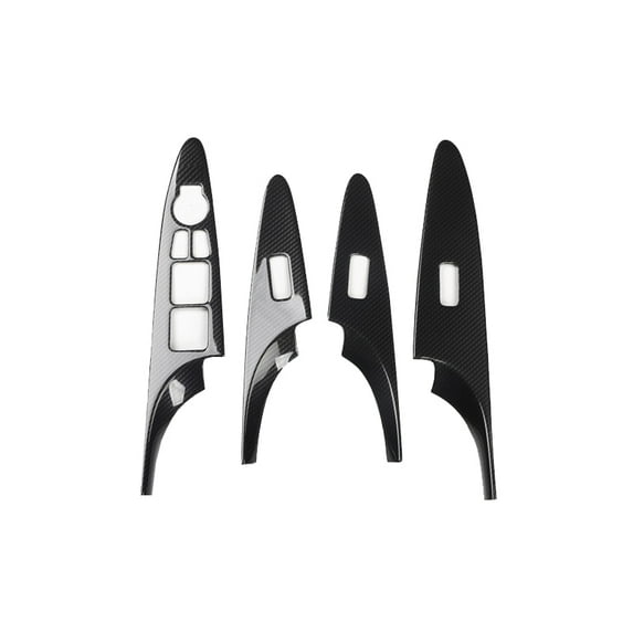 For Hyundai Sonata 8 2011 2012 2013 2014 2015 Accessories Carbon Fiber Style Windows Control Panel Interior Decorate Stickers