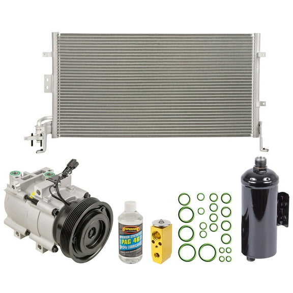 For Hyundai Sonata & Kia Optima A/C Kit w/ AC Compressor Condenser & Drier - BuyAutoParts