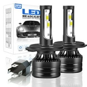 For Hyundai Tucson 2005 2006 2007 2008 2009 2010 2011 2012 2013 LED Headlight Bulbs 9003 H4 High and Low Beam 2pcs