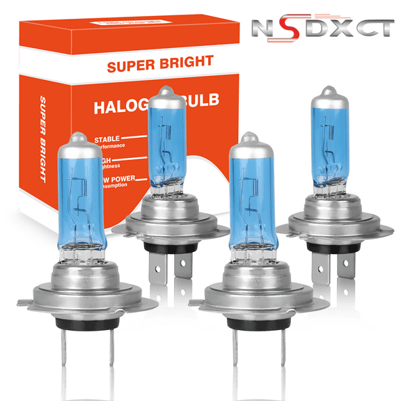 For Hyundai Tucson 2016 2017 2018 Halogen Headlight Bulbs H7 High and Low Beam 4pcs