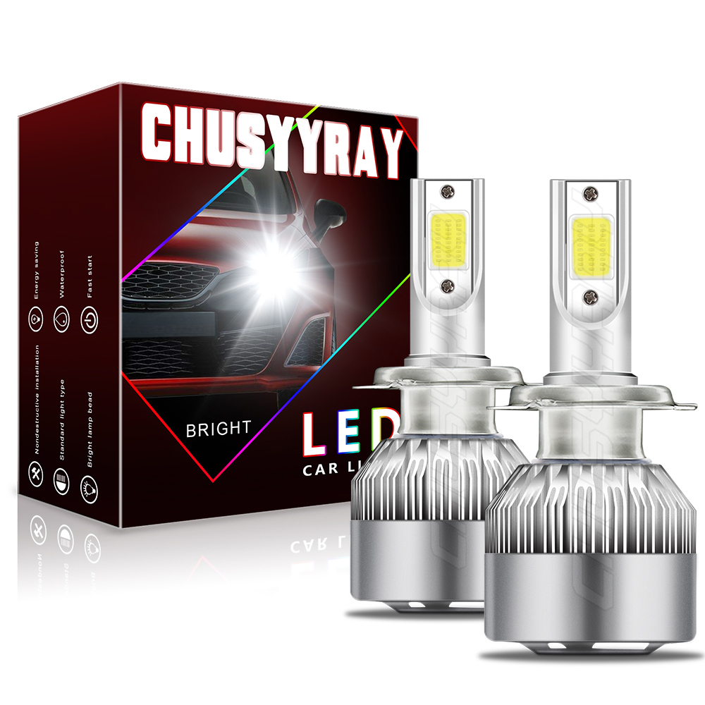 Lasfit H7 LED Headlight Bulbs – Low Beam For Hyundai Tucson 2016-2020 – 6000K – 2 Pack