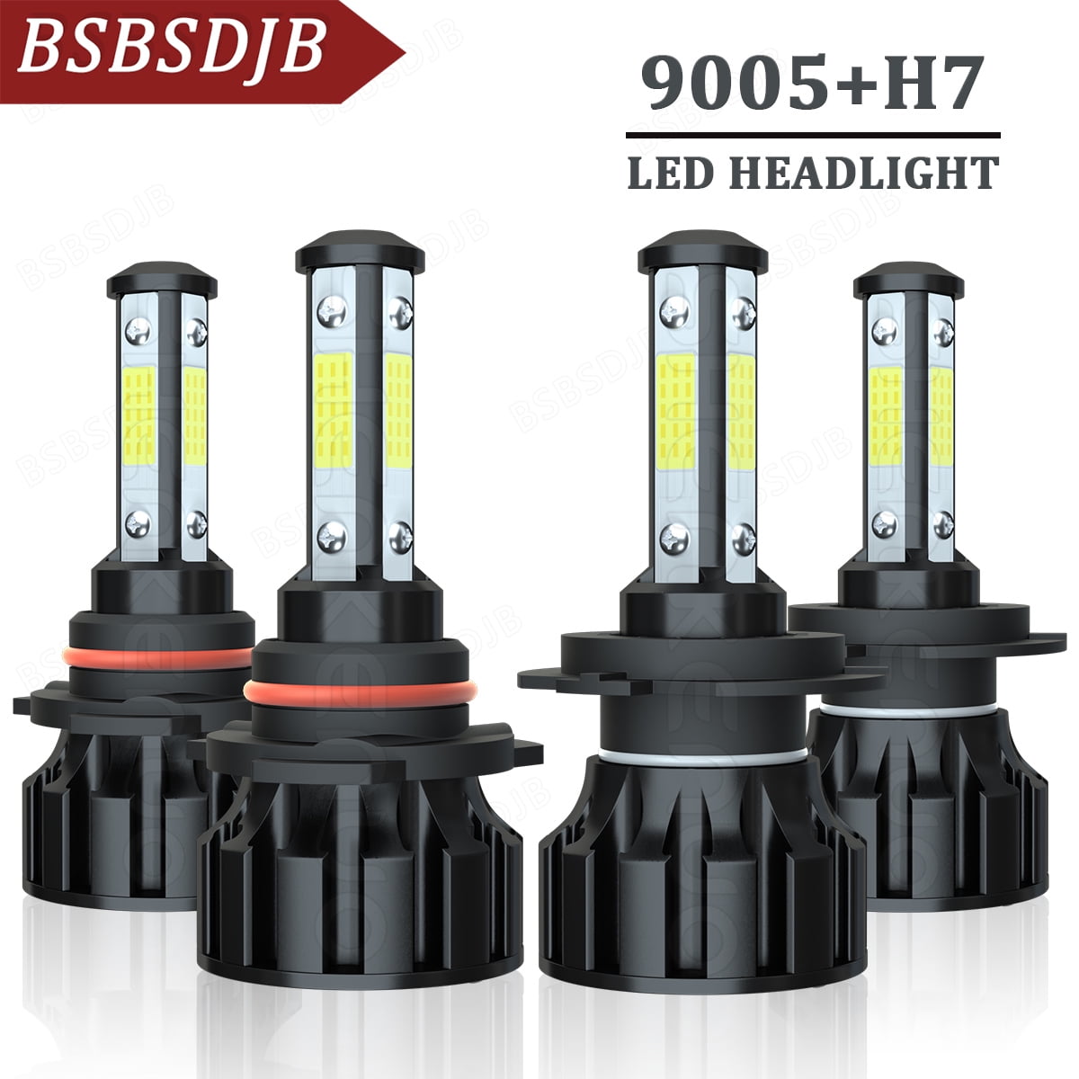 For Hyundai Tucson 2019-2020 Combo 4x LED Headlight High-Low Beam Bulbs ...